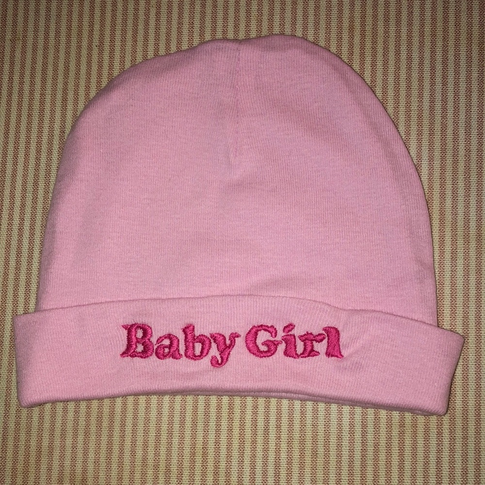 Baby girl beanie